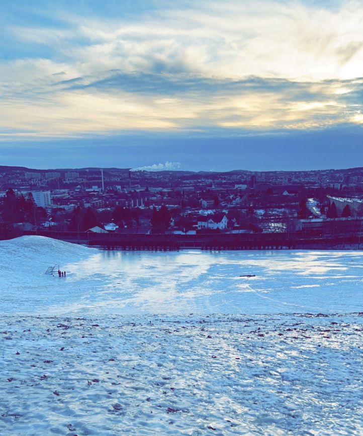 Foto: Heidi M. Skjebstad/Oslo kommune Bildet viser vinter i Oslo
